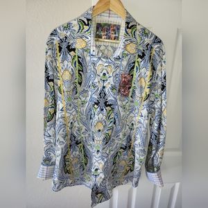 XXL Robert Graham button up dress shirt.